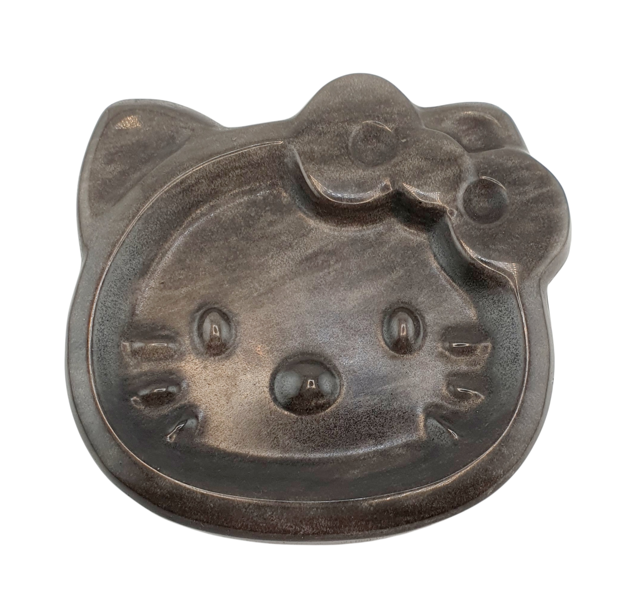 Hello Kitty silver obsidian